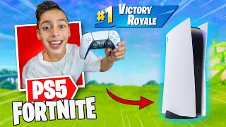 Playing Fortnite with PS5 Controller! **EPIC** | Royalty Gaming