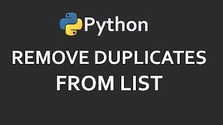 Remove Duplicates From List | Solutions For Python 100 Exercises | Program32 | CodingFacts