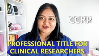 What Professional Title Can Clinical Researchers Get? CRP (Clinical Research Professional) SOCRA