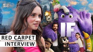 Cailey Fleming Interview | IF Movie Premiere | Her favourite "IF" | Ryan Reynolds & John Krasinski