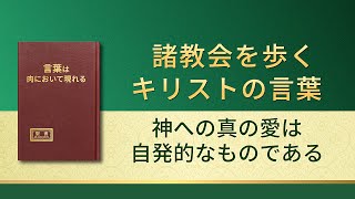 神の御言葉「神への真の愛は自発的なものである」