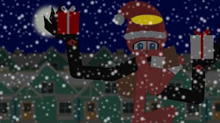 KABUTAK GIVING A PRESENT LIKE SANTA CLAUS//SPECIAL CHRISTMAS//STICK NODES PRO ANIMATIONS