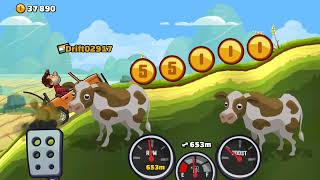 Hill Climb 2 Racing - Gameplay Walkthrough Part 5- Jeep (iOS, Android) #games #cartoon #hillclimb