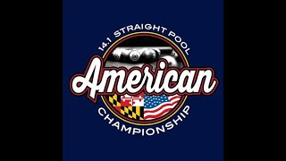 RECORDED (Unedited): 2022 American 14.1 Straight Pool Championships - Q-Masters Billiards Day 2 pt1