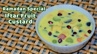 நோன்பு திறக்க special fruit custard/ramadan 2025 iftar special kadal paasi recipe in tamil agar agar