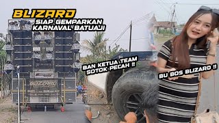 KENA MUSIBAH MAS DAVID  DAN BU BOS BLIZZARD PECAH BAN DI BATUAJI KARENA INI