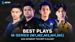 MOST ICONIC & BEST PLAYS IN MLBB M-SERIES M1 TO M5!