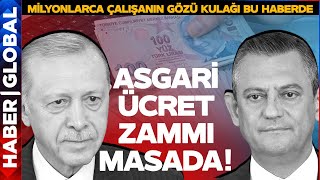 Milyonların Dört Gözle Beklediği Haber! Erdoğan ve Özel Asgari Ücret Zammını Görüştü