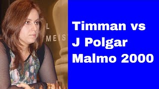 Fascinating Chess Game: J Timman vs J Polgar - Malmo (Sweden) 2000