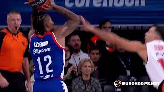 Anadolu Efes Istanbul - Olympiacos Piraeus 82-71: Will Clyburn (24 points, 3 assists, 2 steals)