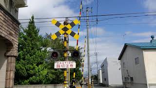 市営住宅前踏切 #弘南鉄道 大鰐線 聖愛中高前〜千年 間 #青森県 #弘前市