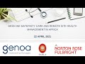 Online Sessions: Medicine Maternity Care and Remote Site Health Management in Africa