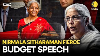 FM Nirmala Sitharaman Full Budget Speech 2024 LIVE | Union Budget 2025 | India Budget  2025 | WION