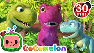 Ten Little Dinos -@CoComelon | Kids Cartoons | Moonbug Kids