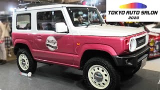 新型ジムニー Custom Suzuki Jimny 【 Tokyo Auto Salon 2020 東京オートサロン 】 pt.2