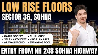 Upcoming Low Rise Independent Luxury Floor l by Rof Group sector 36 sohna !! New Lunch by Rof Group