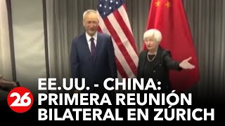 SUIZA | Reunión entre EEUU y China en Zúrich