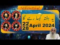 Weekly Horoscope Leo - Scorpio Ye Hafta Kesa Rahe Ga 22 - 28 April 2024 Astrology | Fawad Waseem