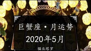 猫巫塔罗：巨蟹座2020年5月感情运势占卜，心中有他，仍放不下