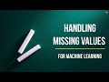 ML Hacks #3|Handling Missing Values in Dataset|Pandas & Sklearn|