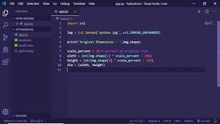 OpenCV Resizing Images in Python