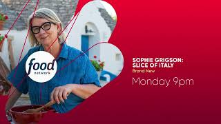 Sophie Grigson: A Slice of Italy (2022) Trailer for New Series for Food Network UK.