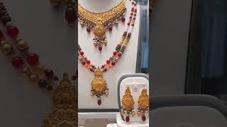 21k GOLD NECKLACE SET for further information contact us.         0317-0263211, 021-35834000 #viral