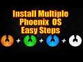 How to Install Multiple Phoenix OS on Ntfs n Ext4 partition