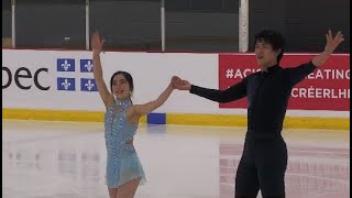 Riku MIURA / Ryuichi KIHARA SP 2021 Autumn Classic International 三浦 / 木原