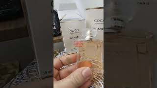 دوستان این عطر نو امده باش شما شر کنم کوکو شنل mademoiselle cocochanel زیاد خوش خوبش است برای خانم