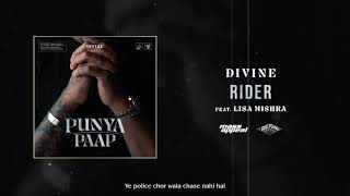 DIVINE - Rider Feat. Lisa Mishra (Official Audio) | Punya Paap