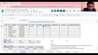 Fungsi Vlookup, Hlookup, Left, Mid, Right, dan Match --- Kelas A Angkatan 2024