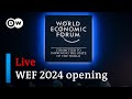 World Economic Forum opening remarks and welcoming addresses | DW News