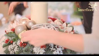 How to Make a Christmas Table Arrangement