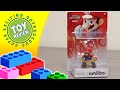 Mario Super Smash Bros. Wii U Amiibo Action Figure Unboxing - Toy Review