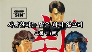 사랑한다는 말은 하지 않으리 - 그룹 신(新)