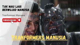 NGERI BANGET ‼️ 5 TRANSFORMASI MANUSIA MENGUBAH DIRINYA MENJADI SOSOK ANEH NAMUN UNIK⁉️