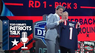 Reaction to the Patriots drafting Drake Maye with the No. 3 pick in the 2024 NFL
