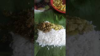 Pothichoru Kerala  Style#Meal wrapped in Banana leaf pothichor#Shorts