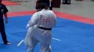 2008 Kyokushin Womens Heavyweight final