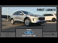 2020 Ford Escape SE EcoBoost|First Look|Quick Look|First Impressions