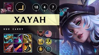 Xayah ADC vs Kalista - NA Grandmaster Patch 25.S1.3