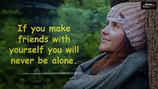 When You Feel Lonely Remember These 12 Quotes | Being Alone Saying and Quotes 2022