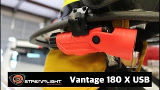 Steamlight Vantage 180 X Firefighter Helmet Light