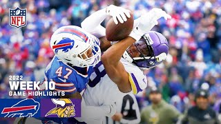 GAME OF THE YEAR??? Buffalo Bills vs. Minnesota Vikings | 2022 Week 10 Game Highlights