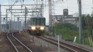 高速通過！ 223系 新快速 甲子園口駅