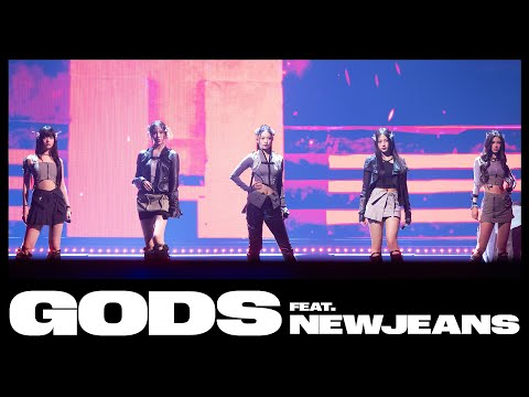 Newjeans 뉴진스 Gods Worlds 2023 Finals Opening Ceremony Presented
