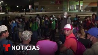 Sale desde Honduras la primera caravana migrante de 2024 rumbo a EE.UU. | Noticias Telemundo