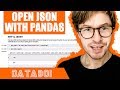 Open JSON in Python with Pandas | Learn Python For Marketing