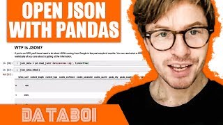 Open JSON in Python with Pandas | Learn Python For Marketing